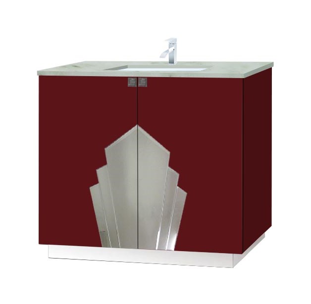 New Art Deco Bathrooms Vanity Units, Art Deco Bath Vanity