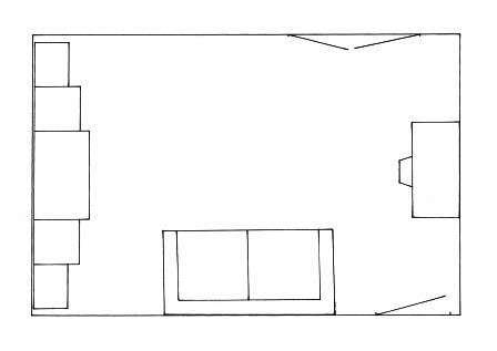 new Art Deco Skyscraper style stepped breakfront 6 door bedroom wardrobes room plan
