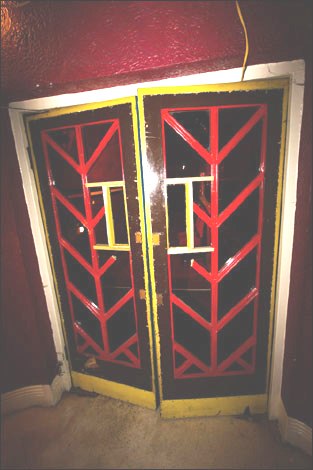 Art Deco doors in UK cinema