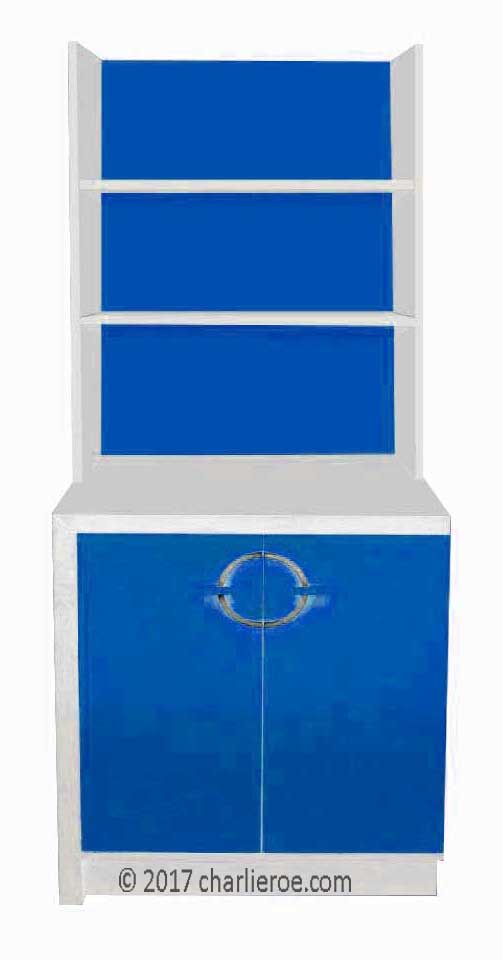 new Gilbert Rhode Art Deco painted bookcase