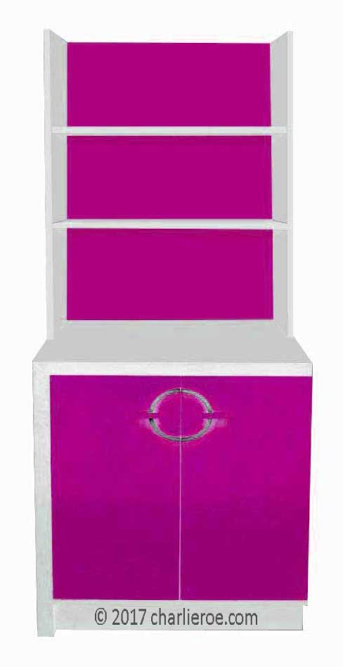 new Gilbert Rhode Art Deco painted bookcase