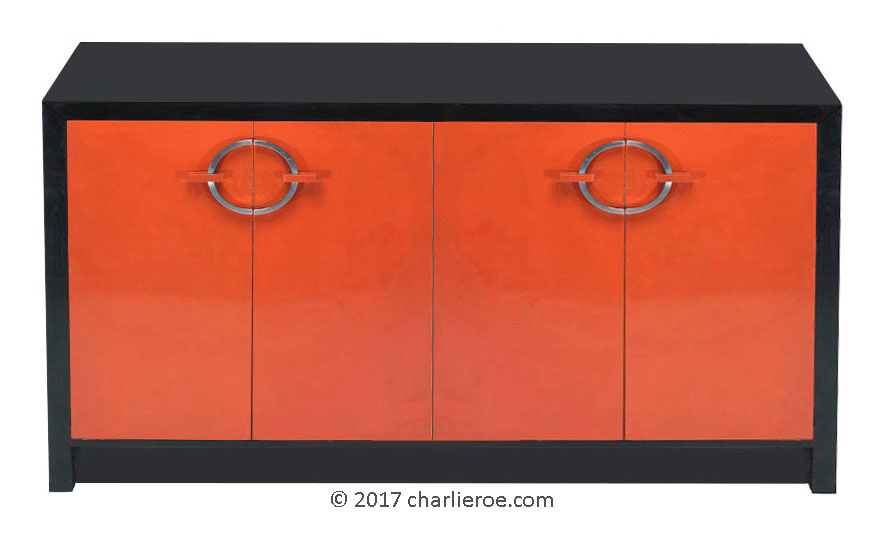 new Gilbert Rhode Art Deco painted sideboard