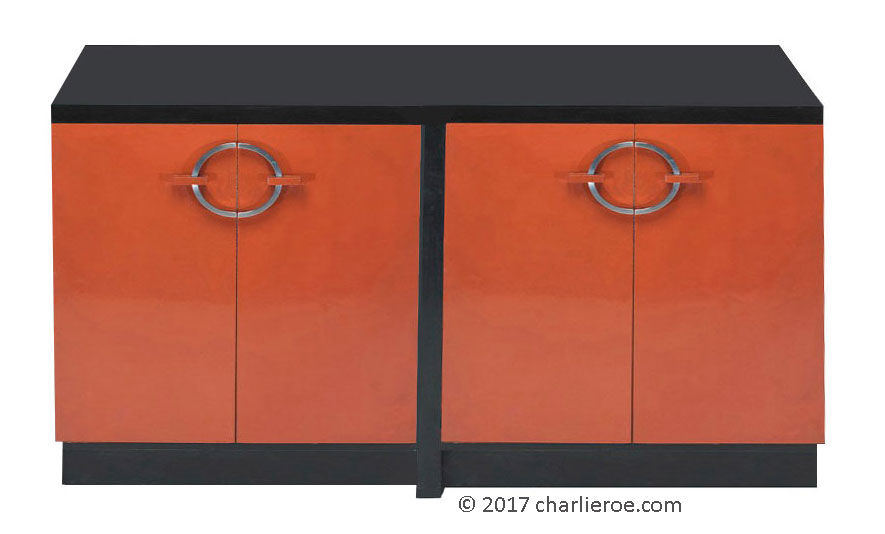 new Gilbert Rhode Art Deco painted sideboard
