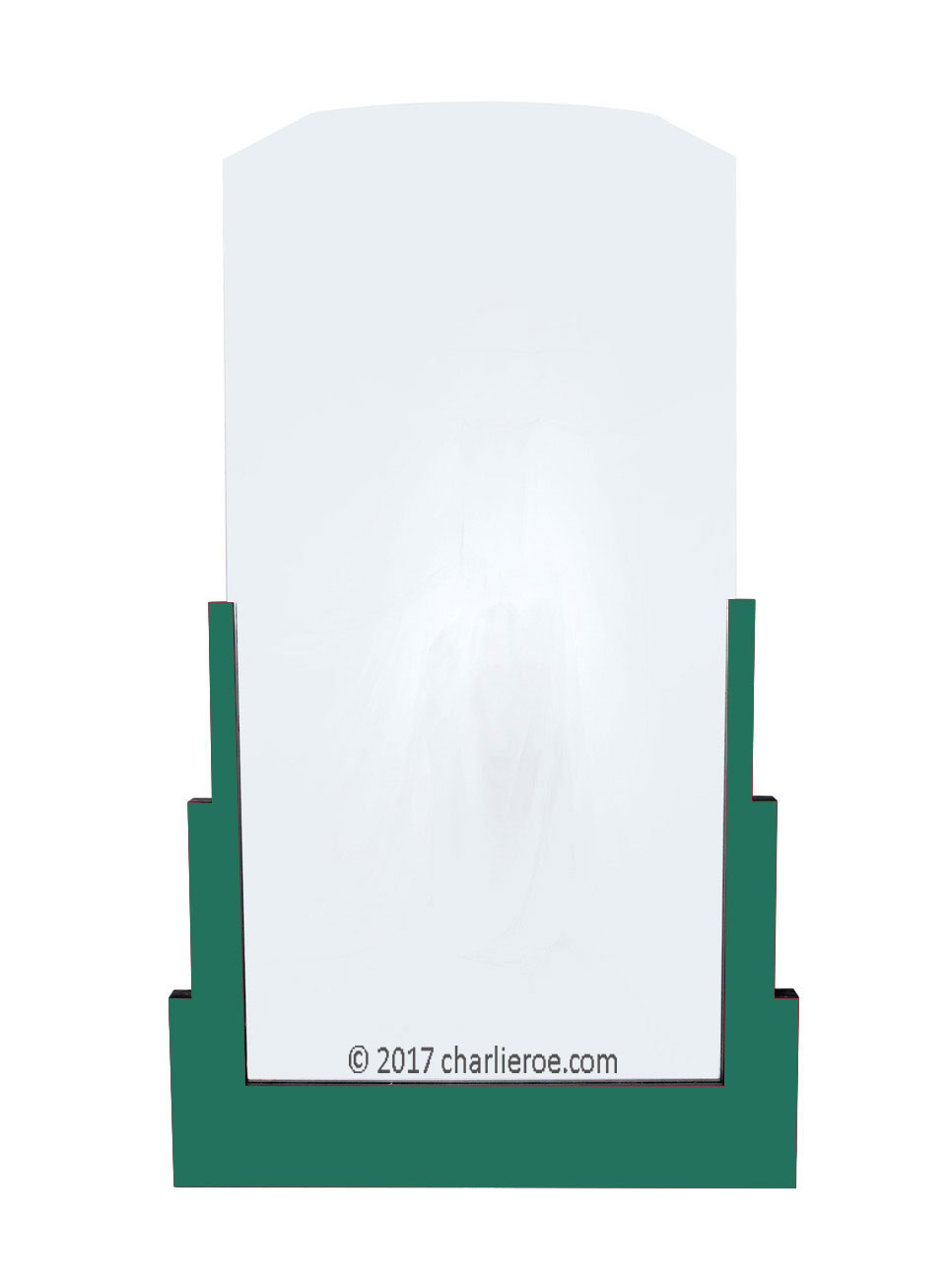 New Paul Frankl Art Deco Skyscraper style painted wall mirror