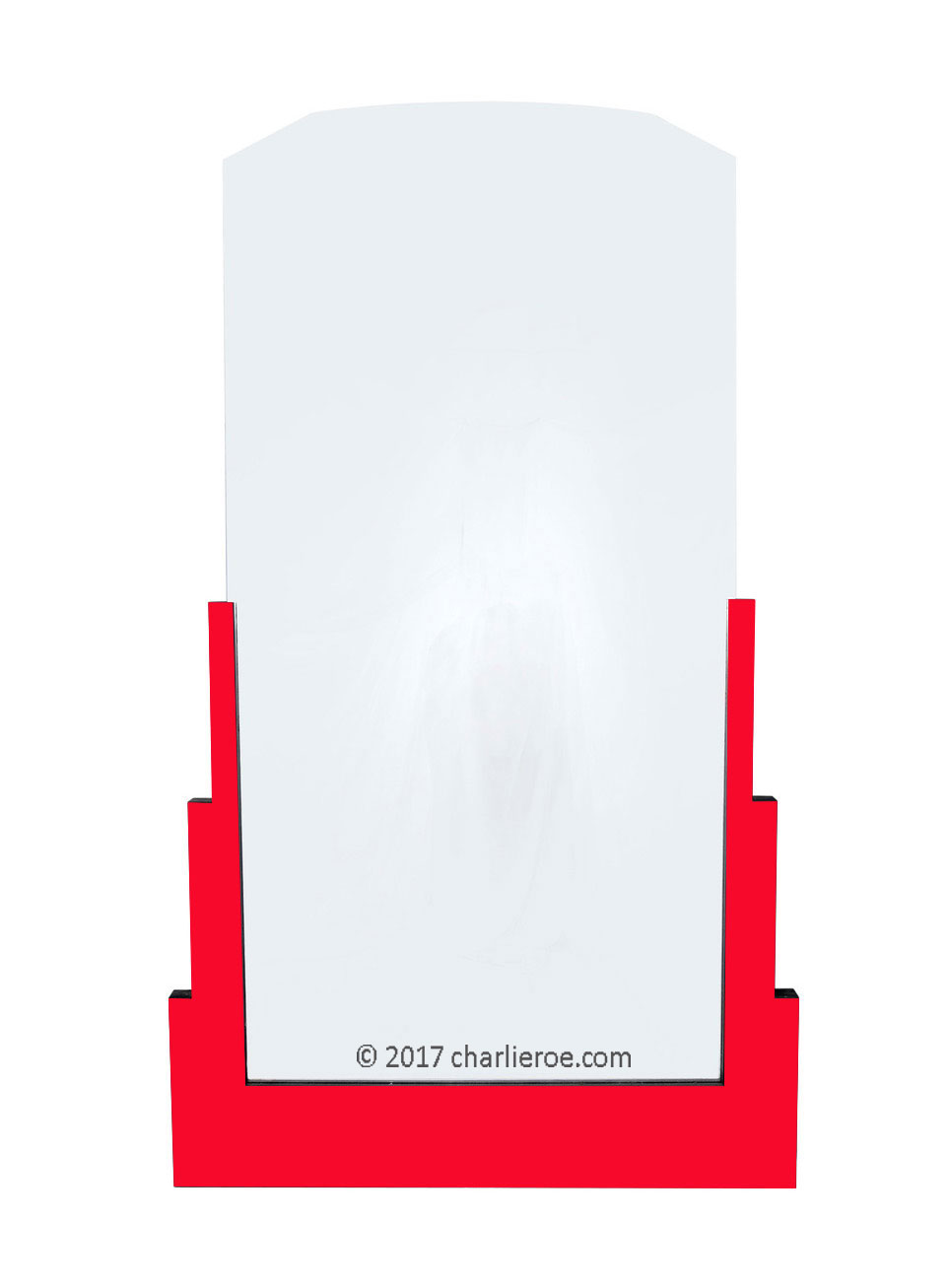 New Paul Frankl Art Deco Skyscraper style painted wall mirror