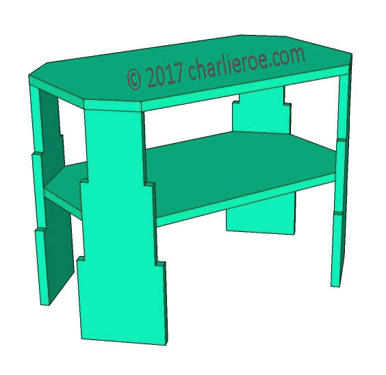 New Art Deco Skyscraper style coffee table