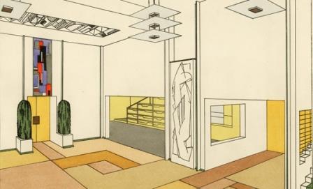 Interior design for the French Embassy at the Paris show 1925