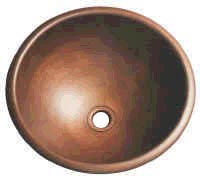 Arts & Crafts Movement copper bathroom sink basin bowl