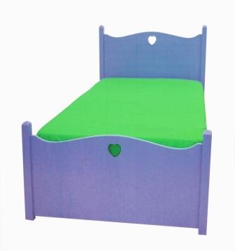 CFA Voysey Oak Arts & Crafts Movement painted bed bedroom furniture