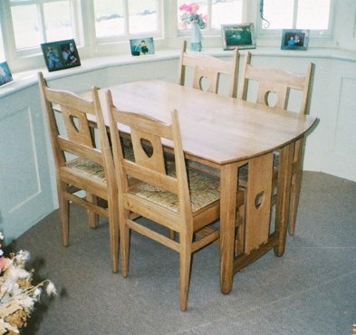 CFA Voysey Oak Arts & Crafts Movement Oak dining table furniture