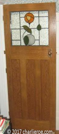 Arts and crafts movement kitchen door