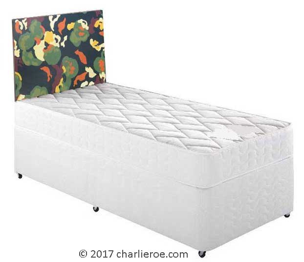 Omega Workshops Bloomsbury group Lilypond design painted bedroom single & double beds furniture