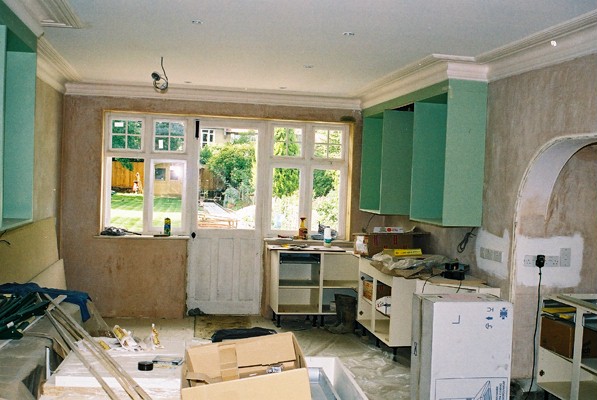CR Mackintosh Hill House fitted painted kitchen dresser furniture