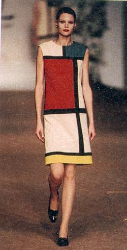 Piet Mondrian style dress c.2006