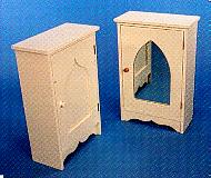 Gothic bedside or wall cupboard