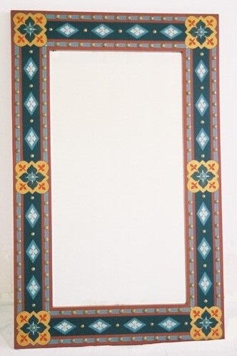 new AWN Pugin style Painted gilded gold Gothic Mirror frame furniture