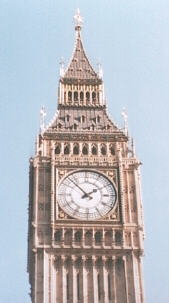 A W N Pugin's design for Big Ben clock tower at westminster london