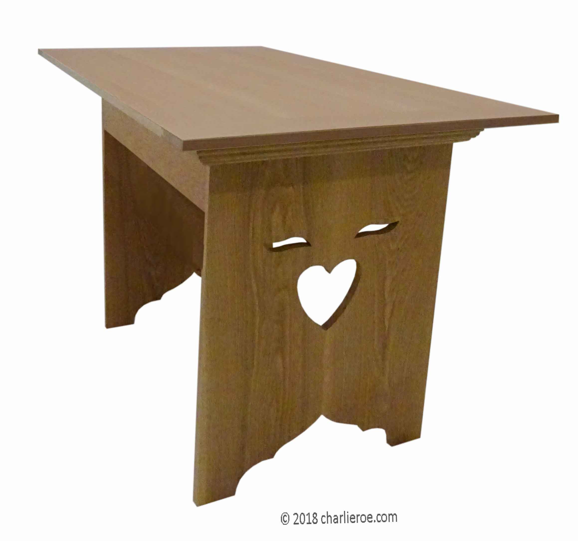 new Arts & Crafts CFA Voysey breakfast side table