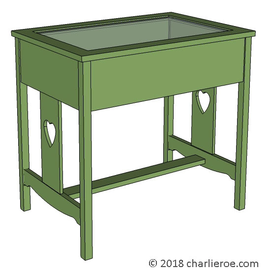 New C.F.A. Charles Francis Annerley Voysey Arts & Crafts oak or painted